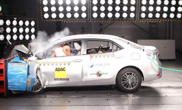 como avaliar as notas de carros no crash test