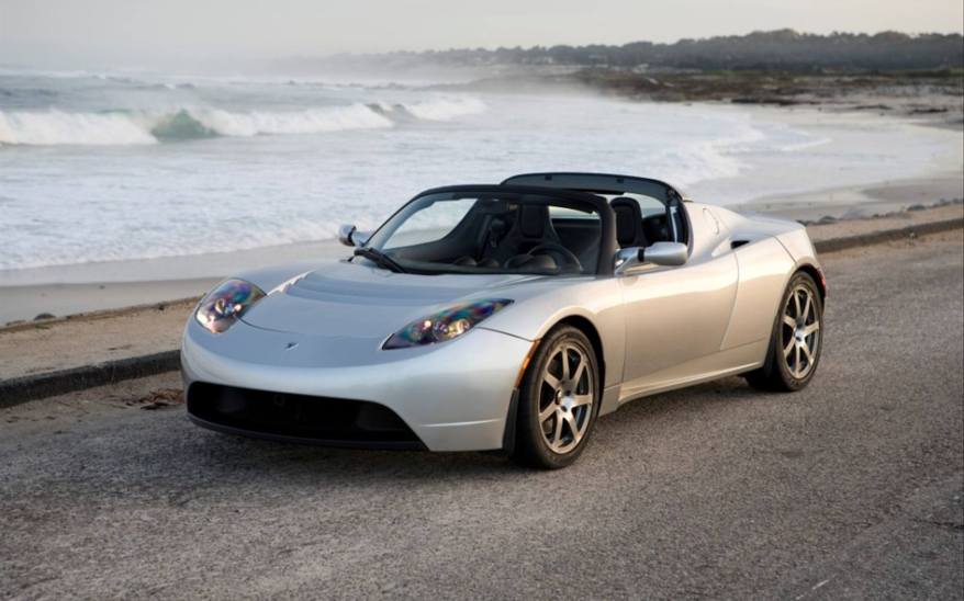tesla roadster 2003 carro elétrico