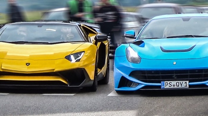 rivalidade ferrari x lamborghini