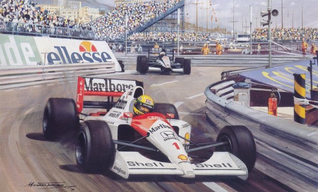 senna pole position mônaco 1989