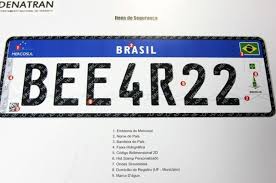 novas placas mercosul