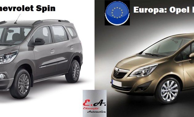chevrolet spin opel meriva educação automotiva