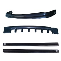 colocar aerofólio e saias melhora a aerodinâmica do carro body kit