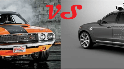 clássico ou futurista? muscle car V8 clássico SUV híbrido autônomo