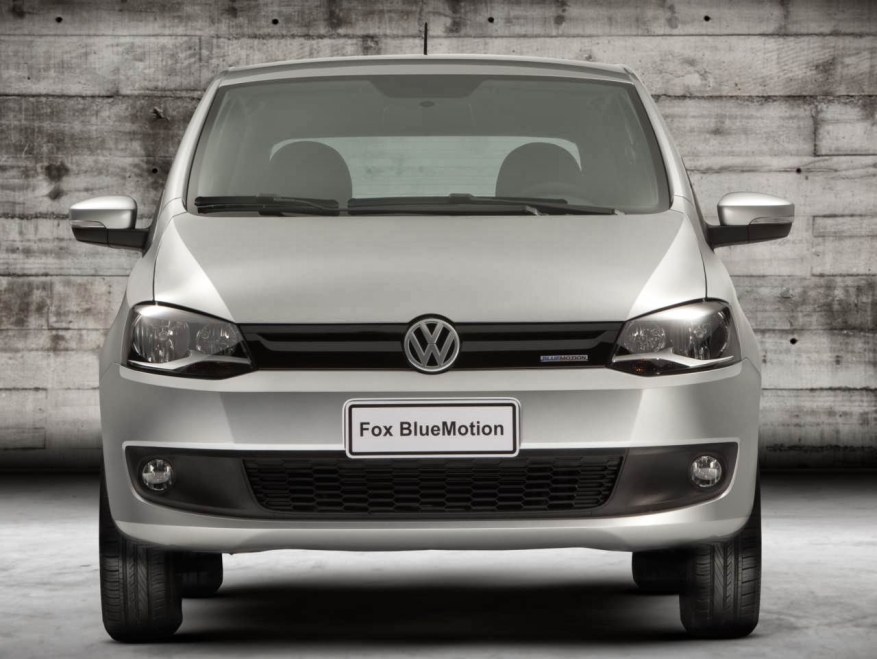 carros da volkswagen tem a mesma frente fox