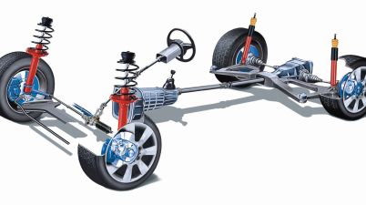 conjunto suspensão e direção