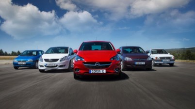 5 gerações opel corsa