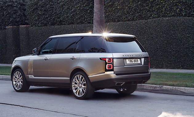 estepe atrás está morrendo range rover autobiography