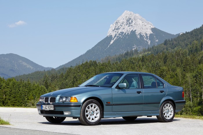 BMW Série 3 E36 alpes suíços