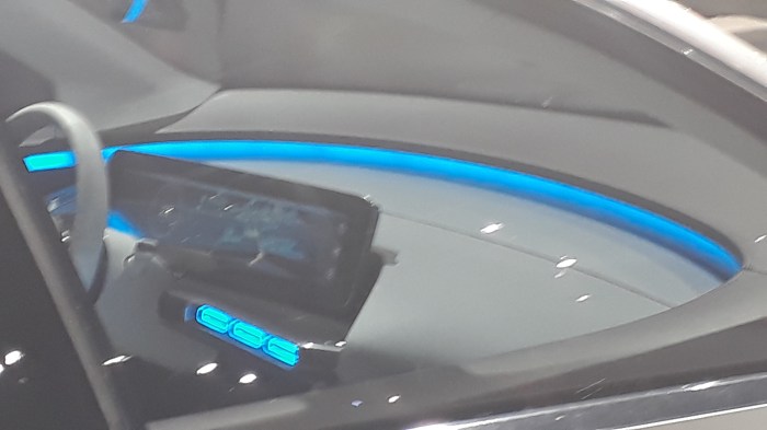 painel mercedes eqc elétrico