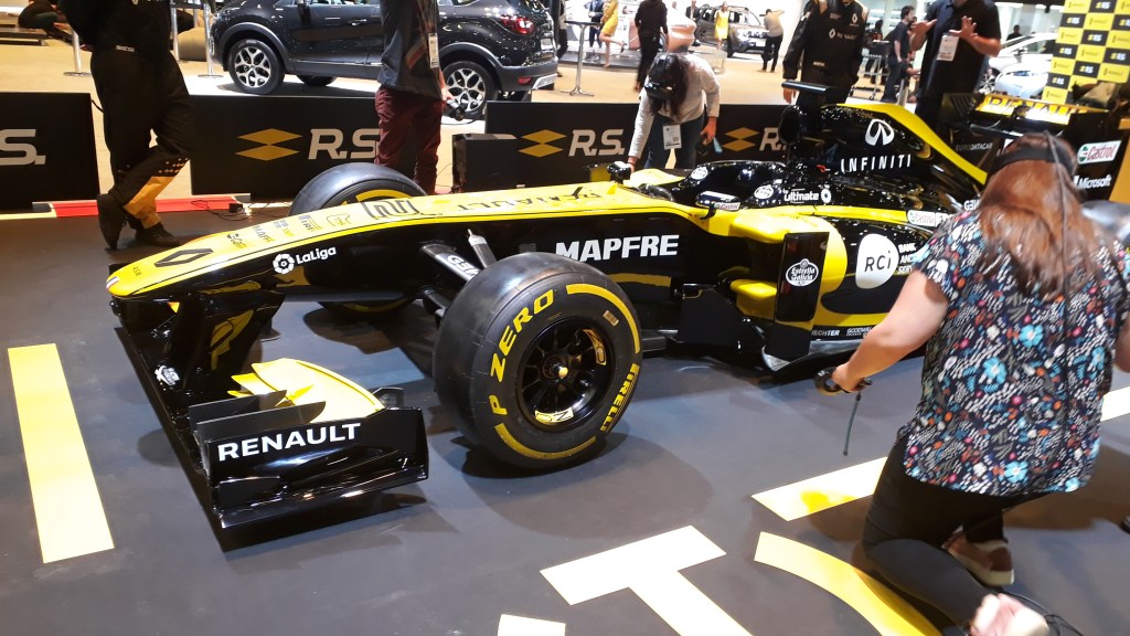 renault f1 salão do automóvel 2018