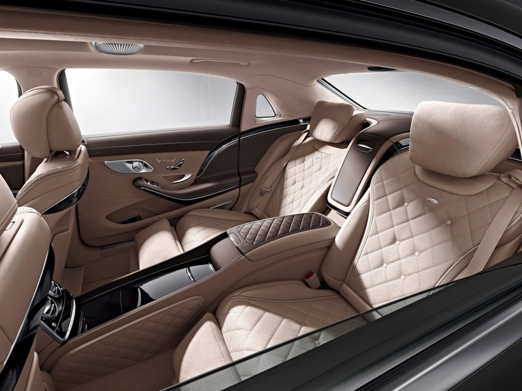 Mercedes-Maybach S600 2014 X 222 interior bege